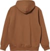 Carhartt WIP + Hooded Carhartt Sweat Hamilton Brown Black