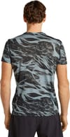 Icebreaker + M Merino Blend 125 Cool-Lite Speed SS Tee Mton AOP Flint Blue/Blk/Aop - 3