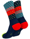 Incylence + Ultralight Wildness Socks Navy Coral