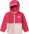 Infant Glacier Fz Hoodie Cabaret Pink + The North Face