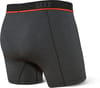 Saxx Underwear + Kinetic Hd Boxer Brief Grey Feed Stripe