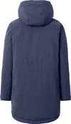 Knowledge Cotton Apparel + Apex Canvas Long Padded Coat Total Eclipse