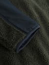 Knowledge Cotton Apparel + Oversized Teddy Jacket Forrest Night - 7