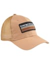 Badge Twill Trucker Cap Brown Sugar + Knowledge Cotton Apparel