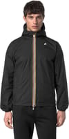 K-Way + Jake Plus.2 Double Black Pure Green Lichen - 4