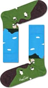 Little House On The Moorland S Bleu Ciel + Happy Socks