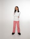 Protest + Lole Jr Softshell Snowpants Think Pink - 4