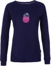 Longsleeve Organic Circle Solid Midnight + Pally Hi