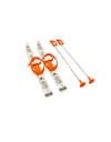Ludisports + Panoplie Ski 70 cm Blanc