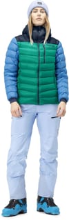 Norrona + Lyngen Down850 Hood Jacket W Arcadia/Campanula - 3
