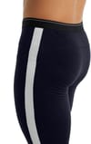 Icebreaker + M Merino 200 Oasis Sonebula Leggings Midnight Navy/Snow/Cb - 8