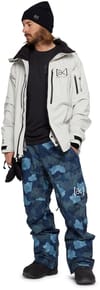 Burton + M AK GORE-TEX Swash Jacket Solution Dyed Light Gray - 4