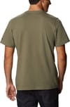 Columbia + M Alpine Way Graphic Tee M Stone Green Hike Your Own Hike