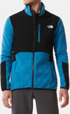 The North Face + M Glacier Pro FZ Banff Blue/Tnf Black - 5