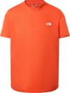 M Reaxion Amp Crew - Eu Flame/Tnf White + The North Face