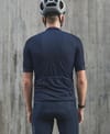 POC + M's Essential Road Logo Jersey Turmaline Navy - 6