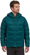 Patagonia + M's Fitz Roy Down Hoody Dark Borealis Green