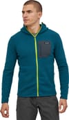 Patagonia + M's R1 Air Full-Zip Hoody Crater Blue