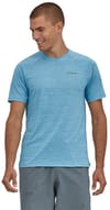 Patagonia + M's Ridge Flow Shirt Lago Blue