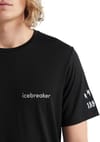 Icebreaker + M Tech Lite II SS Tee Sheeperds Cycle Black - 3