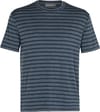 M Utility Explore SS Crewe Stripe Serene Blue  + Icebreaker