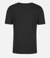 Blackcrows + M Black Merino Short Sleeve Chevron Tee Black/Yellow