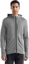 Icebreaker + M Quantum III LS Zip Hoodie Metro Black - 3