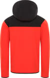 The North Face + M Tka Glacier Full Zip Hoodie Fiery Red/TNF Black