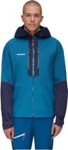 Mammut + Taiss HS Hooded Jacket Men Deep Ice Marine