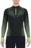 Man Running Exceleration Shirt LS Zip Up Black/Cloud + Uyn