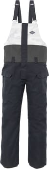 Mns Frontier Shell Bib Black Colorblock + 686