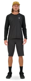 Mons Royale + Tarn Merino Shift Wind Jersey Black - 4