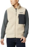 Mountainside Vest M Ancient Fossil Shark + Columbia