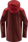 Haglöfs + Nengal 3L PROOF Parka Men Maroon Red/Brick Red 