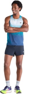 New Balance + Race Day Ultra Light Printed Singlet Altitude - 3