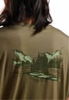 Odlo + There's More Merino 160 T-Shirt Crew Neck S/S M Vetiver - 7