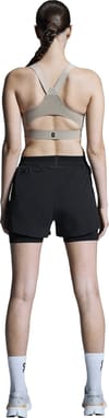 3" Performance 2/1 Shorts W Black