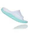 Hoka One One + Ora Recovery Slide White / Blue Tint