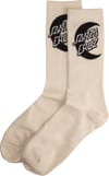 Santa Cruz + Pack de 3 Mono Moon Dot Sock Off White/ Black/ Turquoise