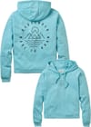 Remote Recycled Cotton Hoodie W Retro Blue + Passenger