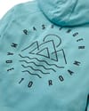 Passenger + Remote Recycled Cotton Hoodie W Retro Blue - 5