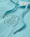 Passenger + Remote Recycled Cotton Hoodie W Retro Blue - 7