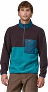 Patagonia + M's Microdini 1/2 Zip P/O Belay Blue