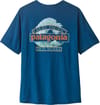 Patagonia + M's Cap Cool Daily Shirt - Great Waves Clement Blue Light X-Dye - 3