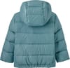 Patagonia + Baby Hi-Loft Down Sweater Hoody Blue Sage