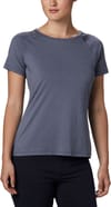 Peak To Point II SS Tee W Nocturnal Heather + Columbia