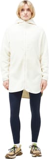 Peak Performance + W Pile Long Zip Vintage White - 4