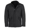 Powell Quilted Jacket Black + Barbour