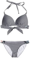 Pt Beach Classics Mol Tri Ts B Bright White Vichy Swin + Roxy