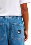 Quiksilver + The Foam Denim Pant Youth 2001 Stone Wash - 6
